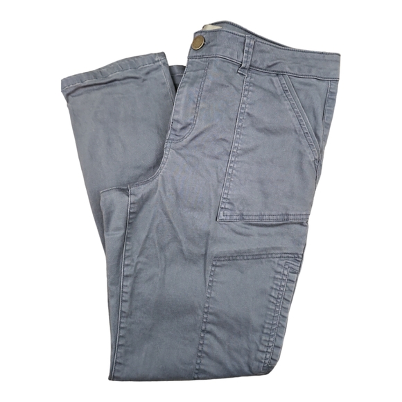 Wit & Wisdom Gray Slim Fit Cargo Pants Size 14 - Picture 2 of 6